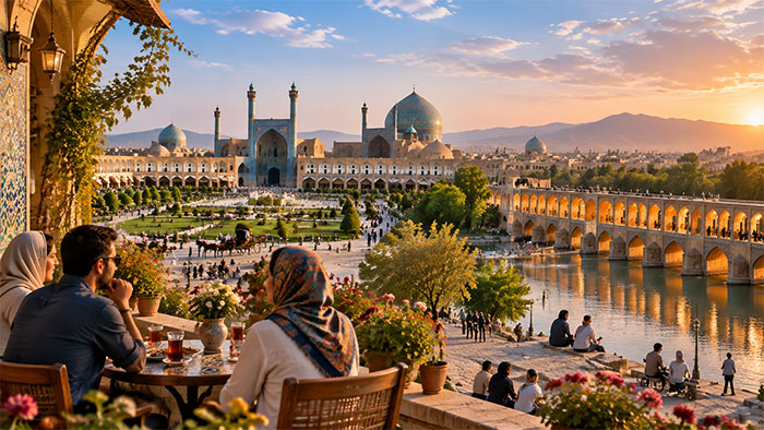 اصفهان؛ تعادل بین امکانات و آرامش