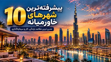 خاورمیانه پیشرفته ترین شهرهای خاورمیانه