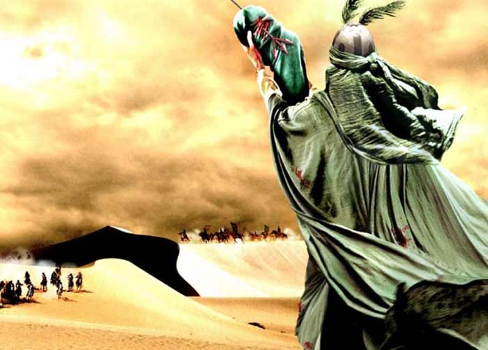 امام حسین در کربلا 