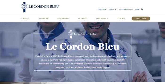 مدرک Le Cordon Bleu