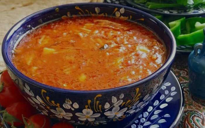 اشکنه گوجه خراسانی کلاسیک