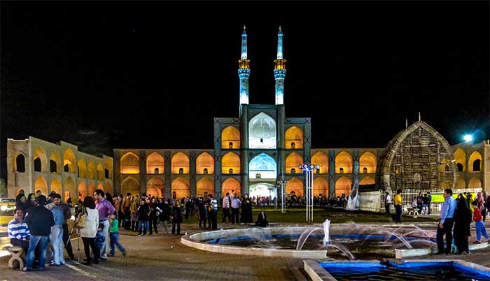 ایران گردی خیابان های معروف یزد: اسم خیابانهای یزد و نقشه آن