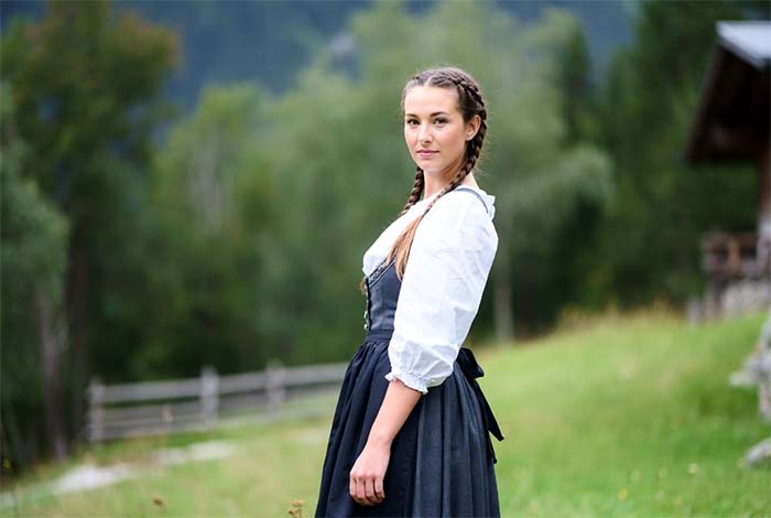 ارتباط زنان سوئیس با طبیعت 