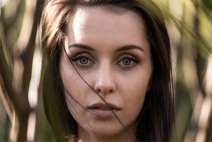 زن زیبای سوئیسی 