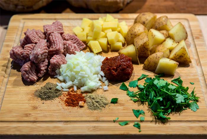 مواد لازم برای مایه گوشت