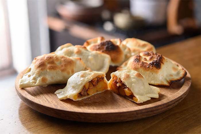 پخت پیراشکی روی گاز 