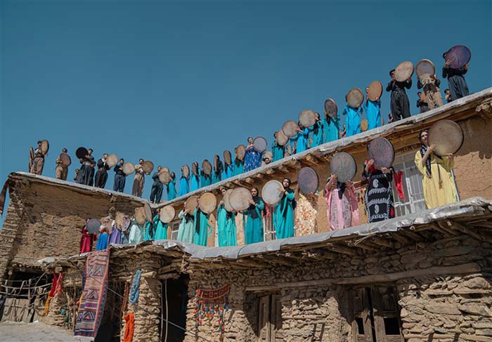 مراسم دف نوازی 