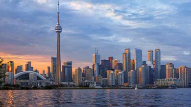 یکی از شهرهای زیبای کانادا