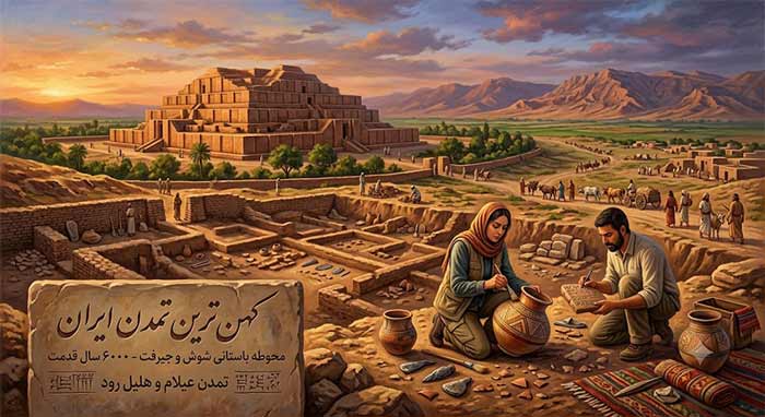 بنای تاریخی قدیمی ترین تمدن ایران کجاست؟ قدیمی ترین استان ایران
