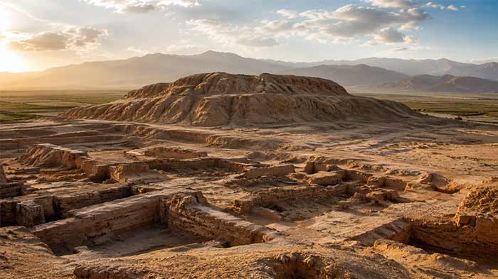 بنای تاریخی شهر باستانی